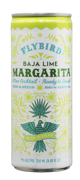 Flybird Baja Lime Margarita 4pk Cans